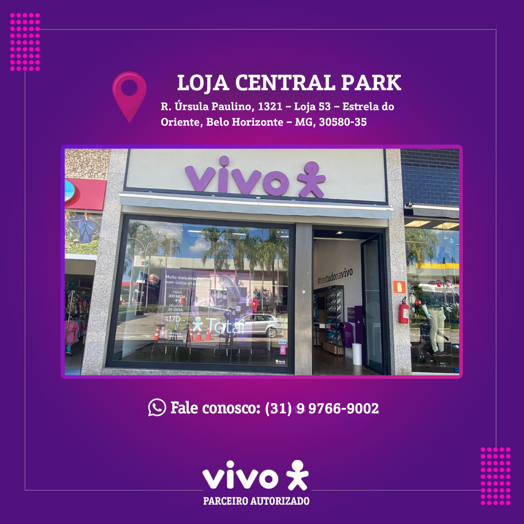 Loja Vivo Nova Lima Centro - Praça Coronel Aristides, 55